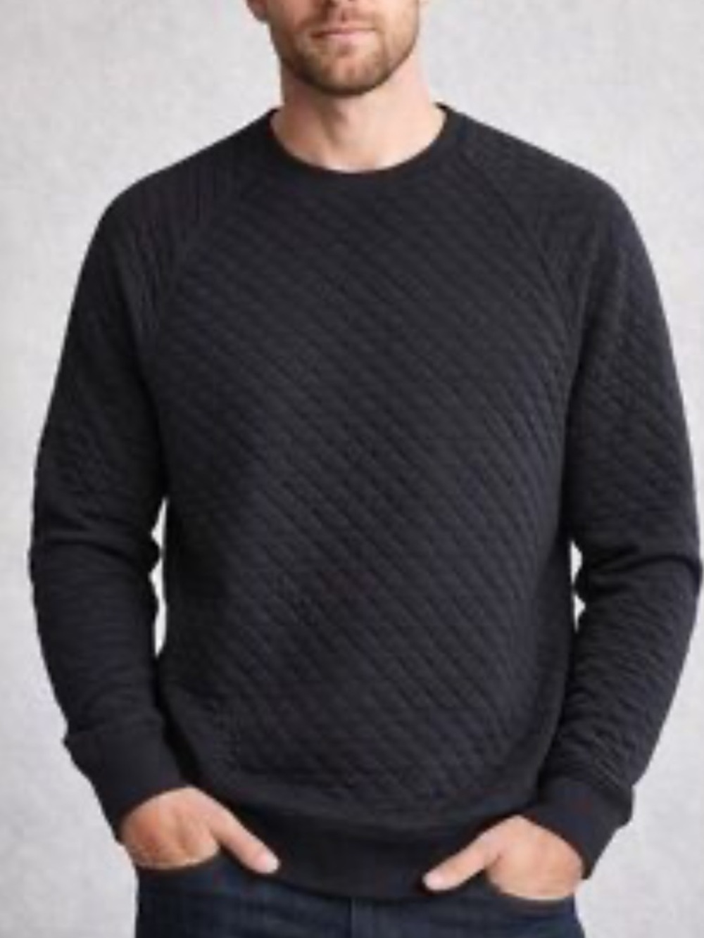 Cloudveil quilted Sweatshirt - Black